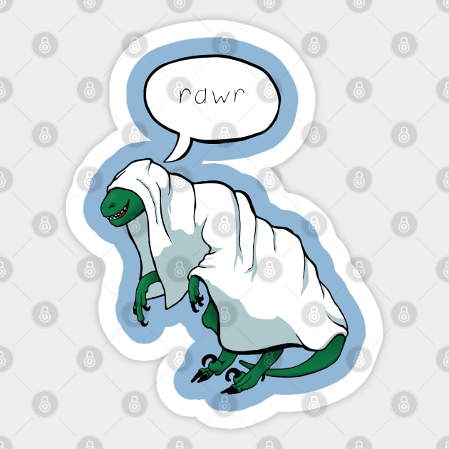 rawr Sticker by StineBrunson